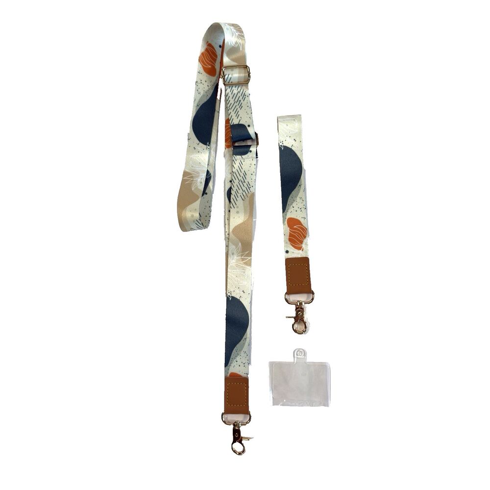 Phone Lanyard Crossbody Wrist Strap (One New Patch to stick to the phone case)